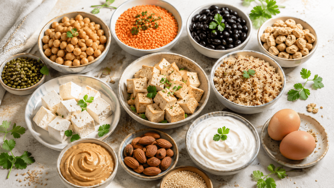 Vegetarische Proteine