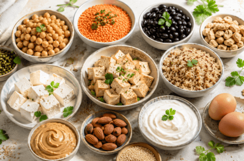 Vegetarische Proteine